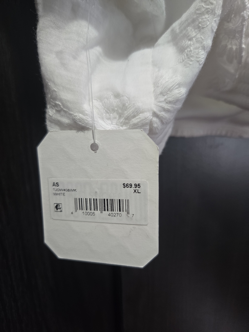 Altar'd State White Sunflower Ruffle Sleeve Crop Top Size XL NWT - Picture 7 of 9